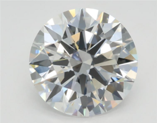 2.52 Carat Round Cut Lab Grown
