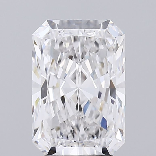 3.53 Carat Radiant Lab Grown