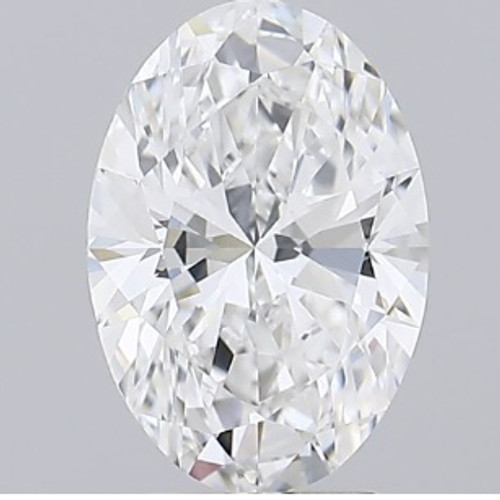 2.89 Carat Oval Lab Grown