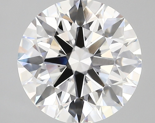 3.74 Carat Round Cut Lab Grown