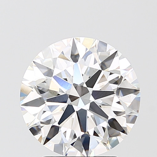 3.06 Carat Round Cut Lab Grown