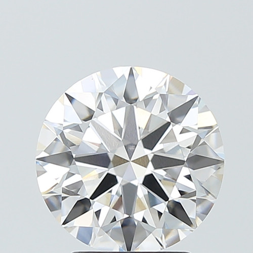 3.08 Carat Round Cut Lab Grown