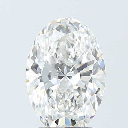 3.08 Carat Oval Lab Grown