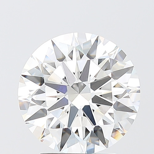 3.05 Carat Round Cut Lab Grown