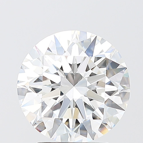 3.05 Carat Round Cut Lab Grown