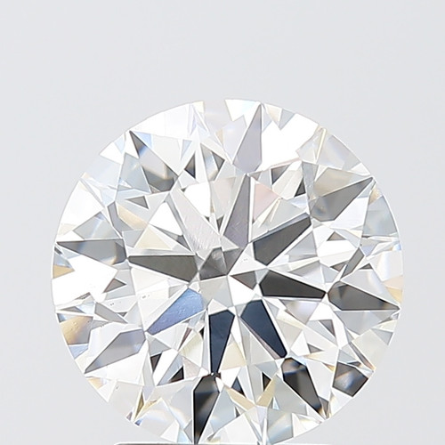 3.01 Carat Round Cut Lab Grown