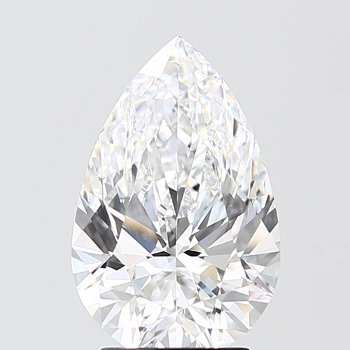 3.02 Carat Pear Lab Grown