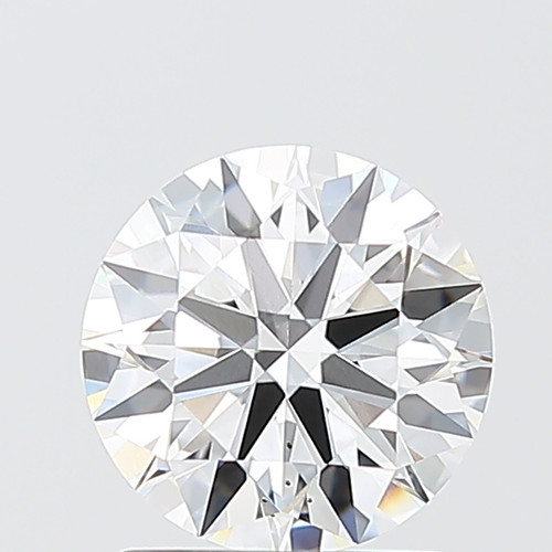 1.51 Carat Round Cut Lab Grown