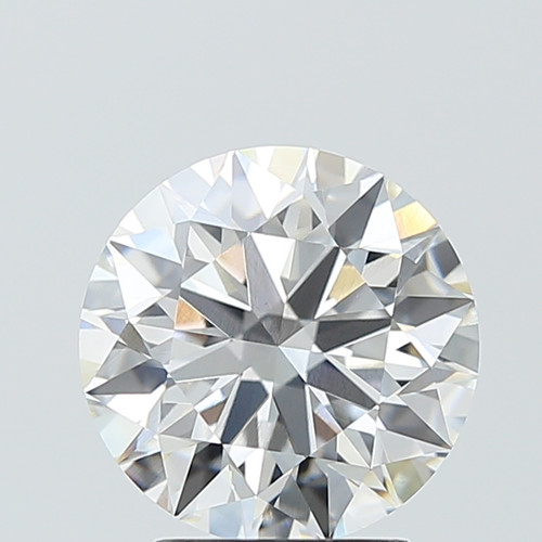 3.04 Carat Round Cut Lab Grown