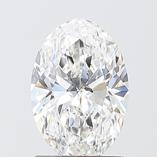 1.52 Carat Oval Lab Grown