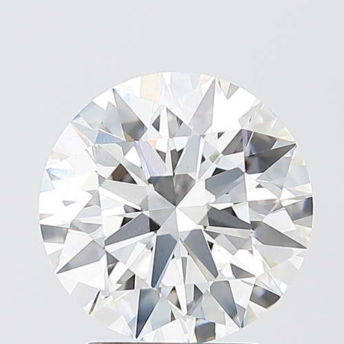 3.04 Carat Round Cut Lab Grown