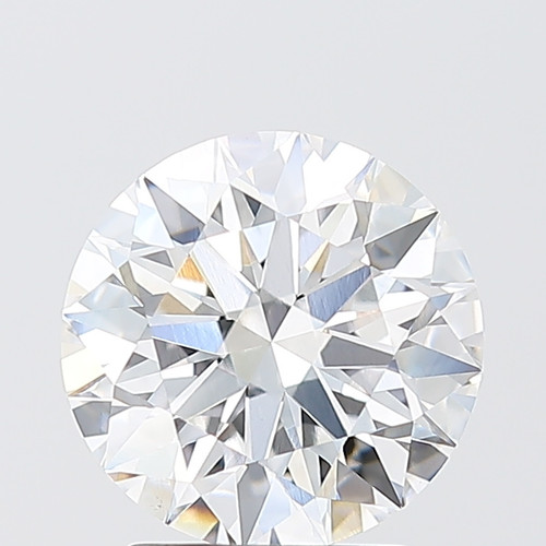 2.56 Carat Round Cut Lab Grown