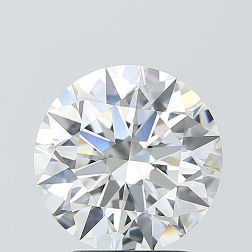 3.08 Carat Round Cut Lab Grown