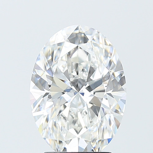 3.08 Carat Oval Lab Grown