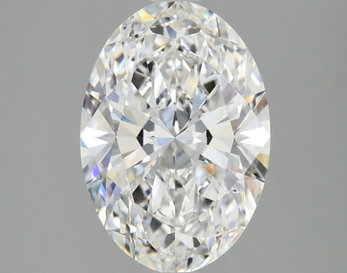 3.02 Carat Oval Lab Grown