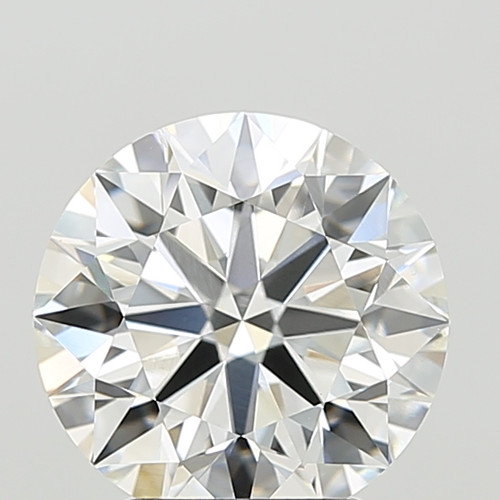 3.07 Carat Round Cut Lab Grown