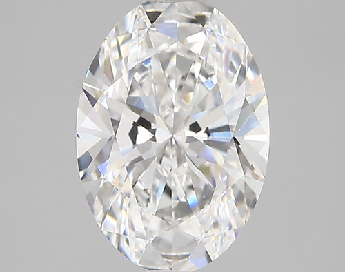 2.42 Carat Oval Lab Grown