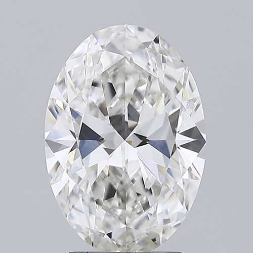 2.48 Carat Oval Lab Grown