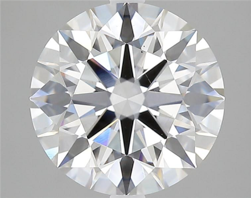4.02 Carat Round Cut Lab Grown 4.02 Carat Round Cut Lab Grown