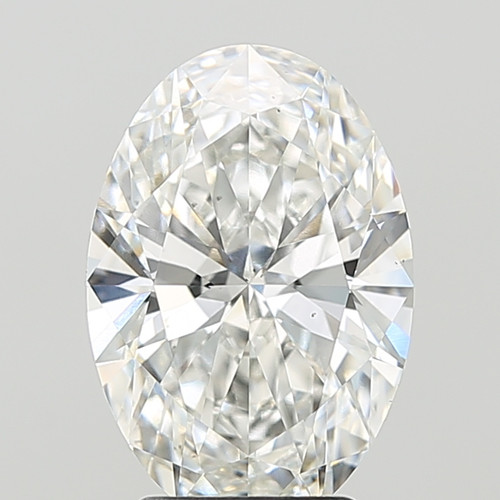 3.02 Carat Oval Lab Grown