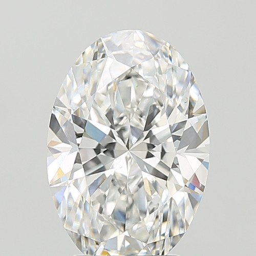 3.08 Carat Oval Lab Grown