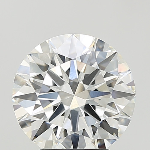 3.09 Carat Round Cut Lab Grown