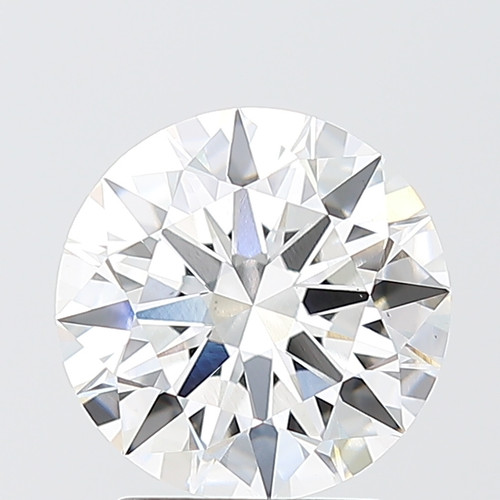 2.51 Carat Round Cut Lab Grown