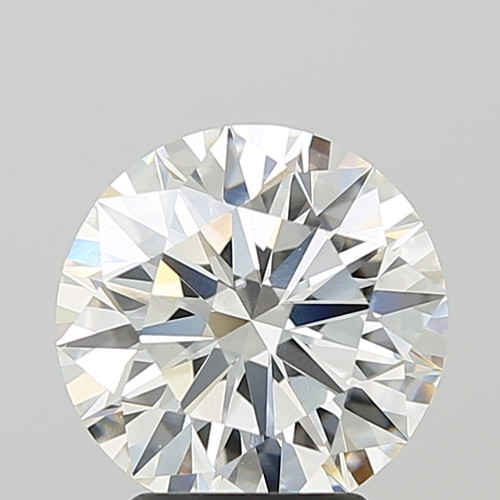 3.04 Carat Round Cut Lab Grown