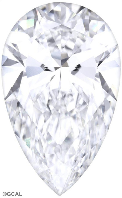 2.54 Carat Pear Lab Grown