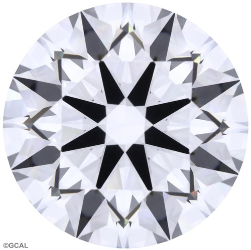 2.57 Carat Round Cut Lab Grown 2.57 Carat Round Cut Lab Grown