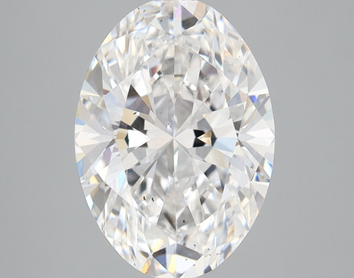 2.57 Carat Oval Lab Grown