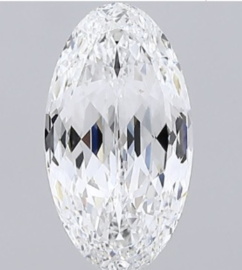 4.57 Carat Oval Lab Grown 4.57 Carat Oval Lab Grown