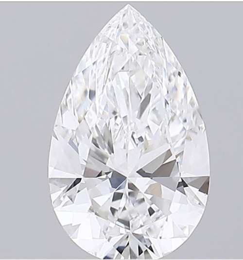 3.01 Carat Pear Lab Grown