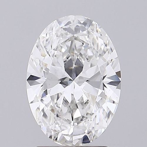 2.46 Carat Oval Lab Grown