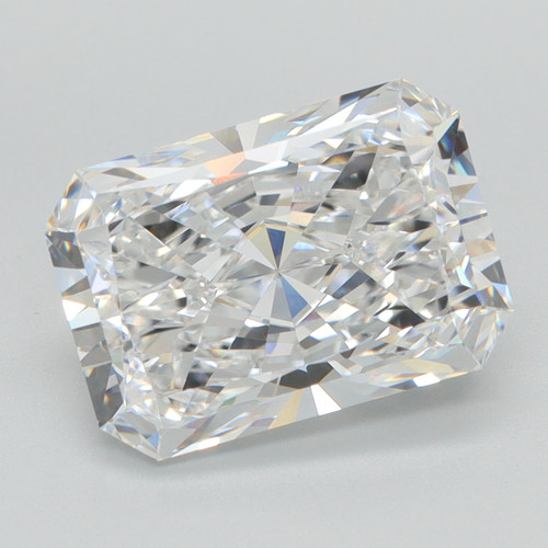 4.08 Carat Radiant Lab Grown