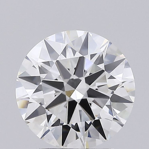 2.60 Carat Round Cut Lab Grown