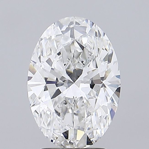 2.46 Carat Oval Lab Grown