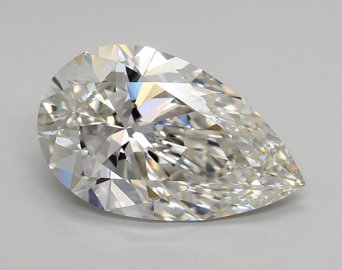 6.19 Carat Pear Lab Grown