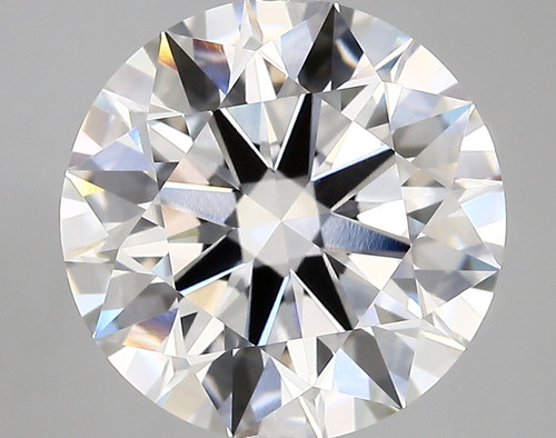 5.14 Carat Round Cut Lab Grown