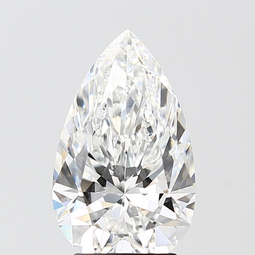3.03 Carat Pear Lab Grown