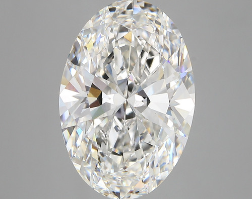 6.80 Carat Oval Lab Grown