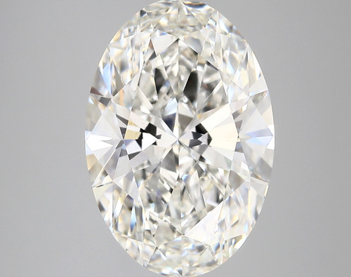 6.36 Carat Oval Lab Grown