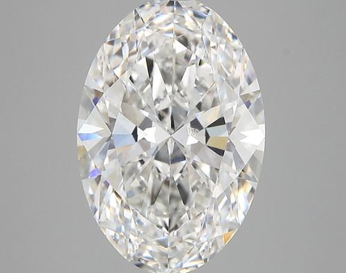 5.16 Carat Oval Lab Grown