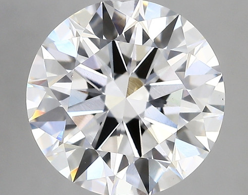 4.02 Carat Round Cut Lab Grown 4.02 Carat Round Cut Lab Grown