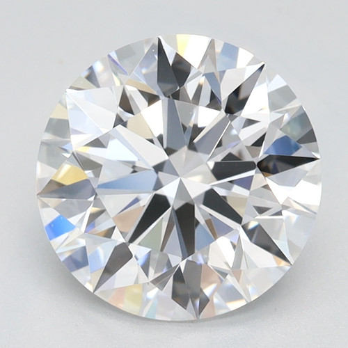 2.08 Carat Round Cut Lab Grown