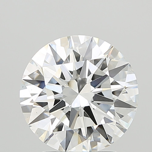 3.02 Carat Round Cut Lab Grown
