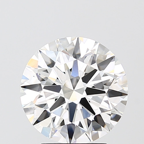 3.06 Carat Round Cut Lab Grown