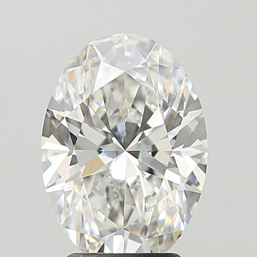 3.08 Carat Oval Lab Grown