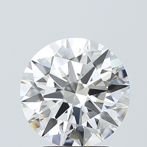 3.09 Carat Round Cut Lab Grown