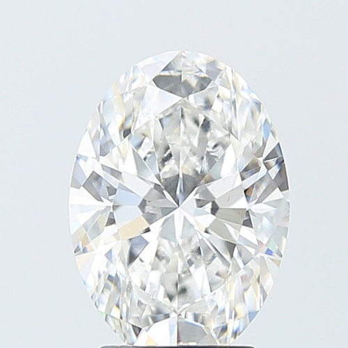 3.07 Carat Oval Lab Grown